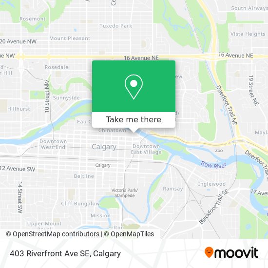 403 Riverfront Ave SE map