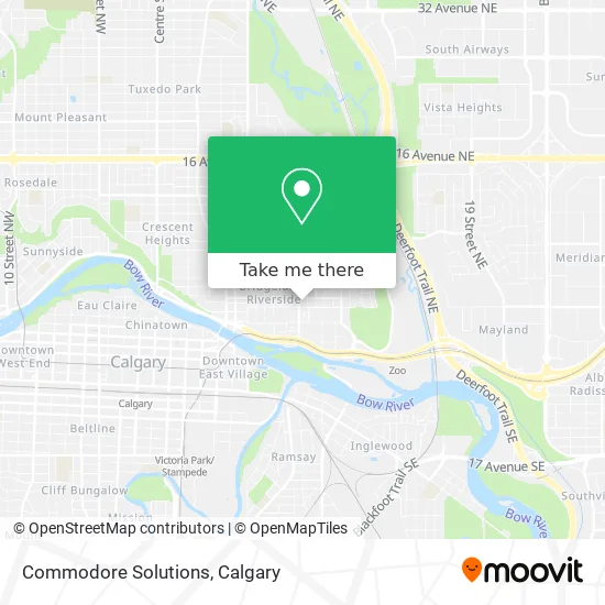 Commodore Solutions map