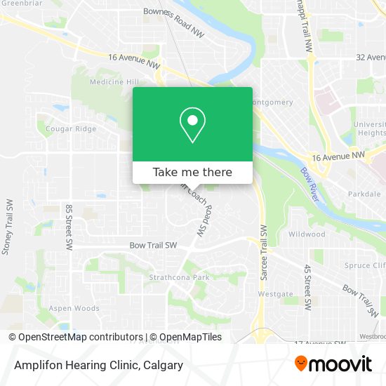 Amplifon Hearing Clinic map