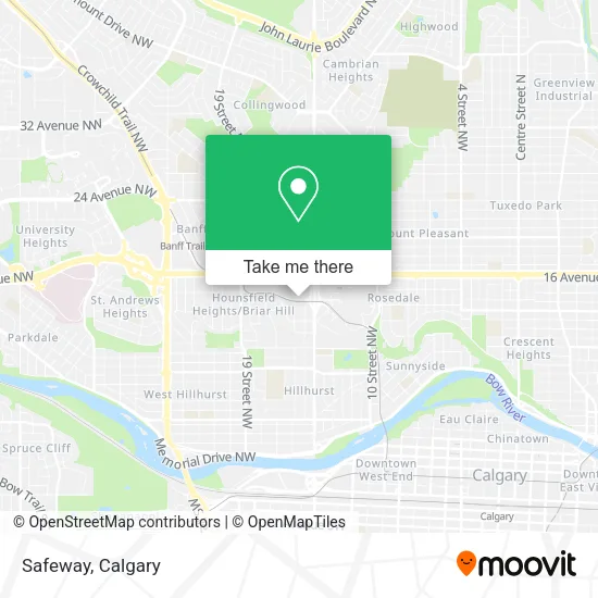 Safeway map