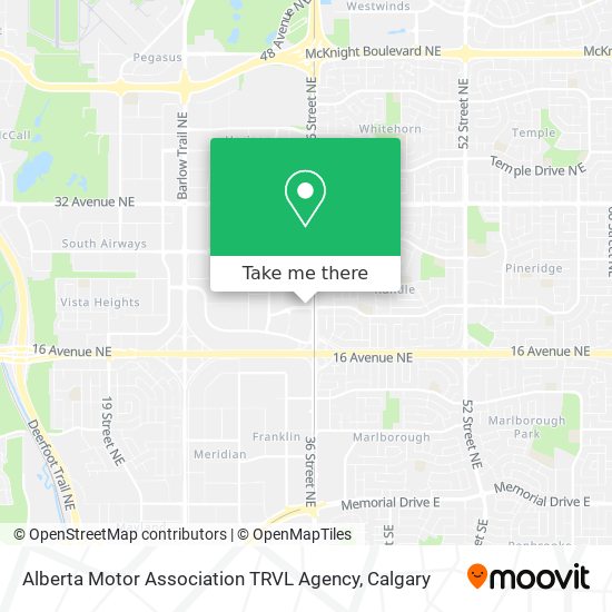 Alberta Motor Association TRVL Agency plan