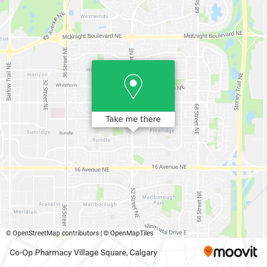 Co-Op Pharmacy Village Square plan