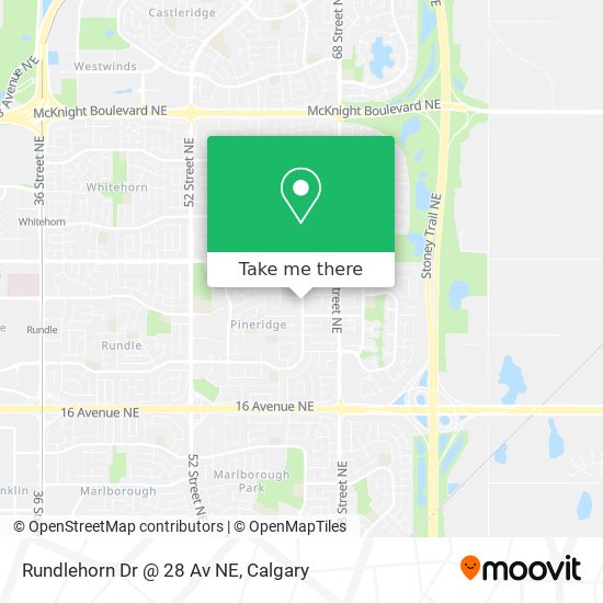 Rundlehorn Dr @ 28 Av NE map