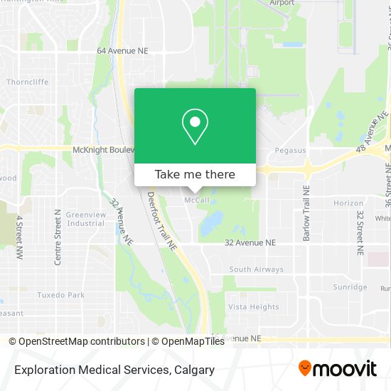Exploration Medical Services map