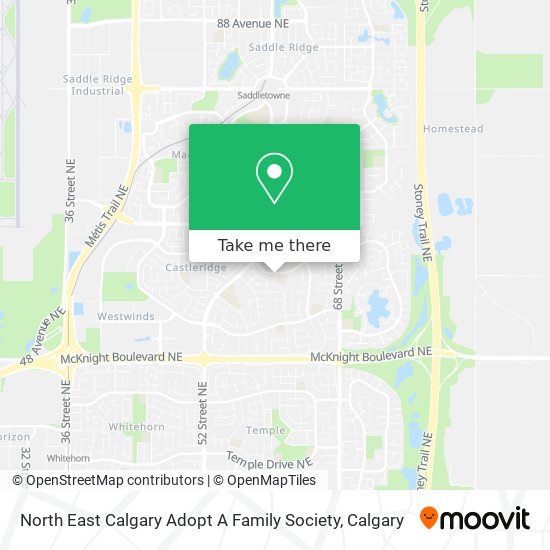North East Calgary Adopt A Family Society plan