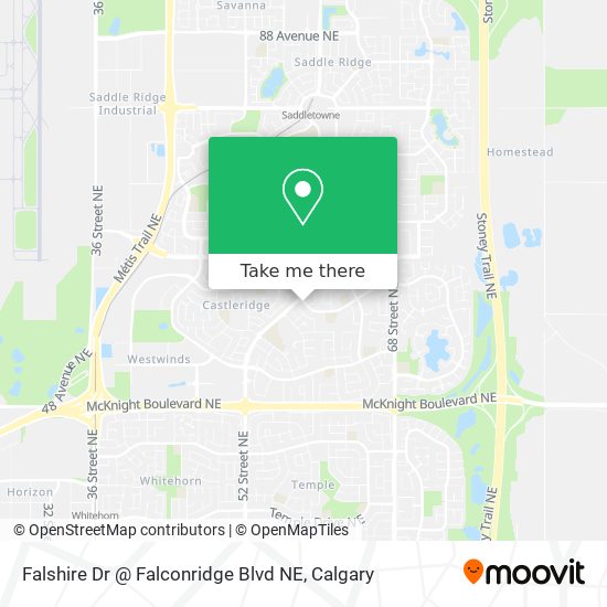 Falshire Dr @ Falconridge Blvd NE map