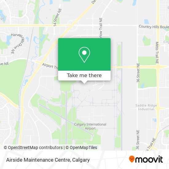 Airside Maintenance Centre map