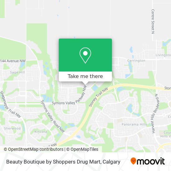 Beauty Boutique by Shoppers Drug Mart plan