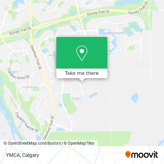 YMCA map