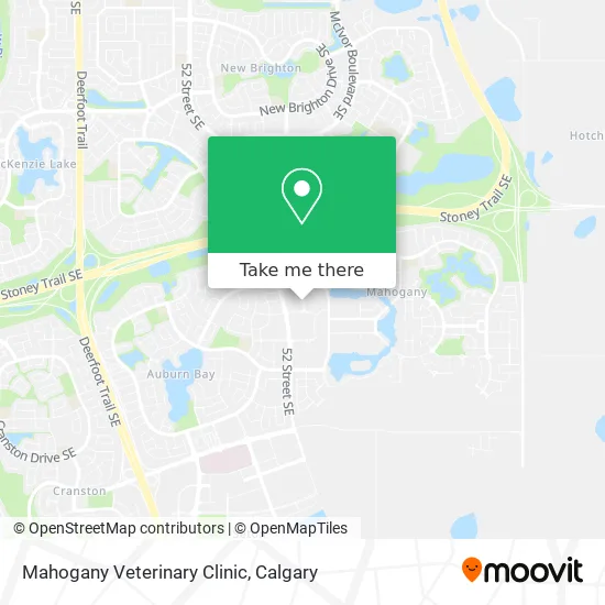 Mahogany Veterinary Clinic map
