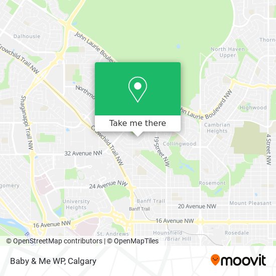 Baby & Me WP map