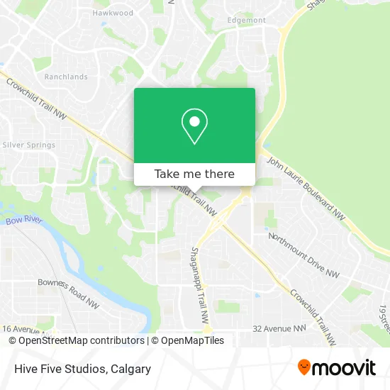 Hive Five Studios map