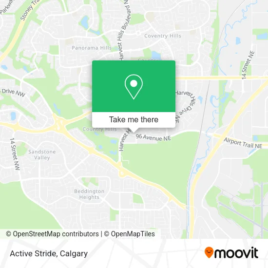 Active Stride map