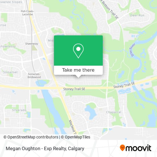 Megan Oughton - Exp Realty map