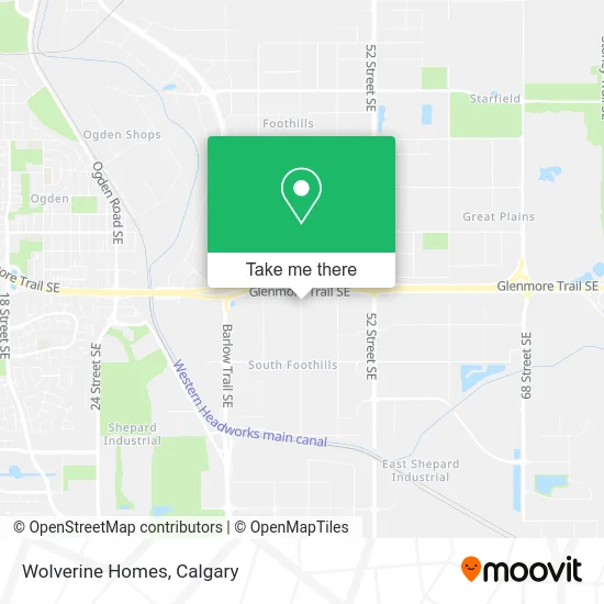 Wolverine Homes map