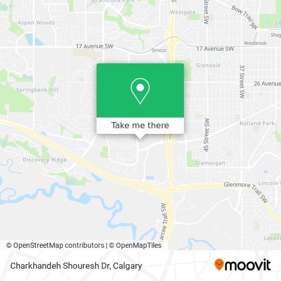 Charkhandeh Shouresh Dr map