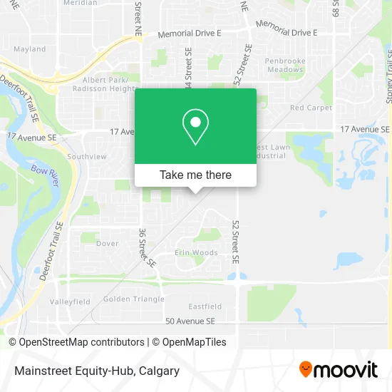 Mainstreet Equity-Hub map