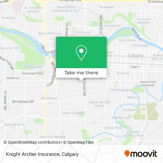 Knight Archer Insurance map