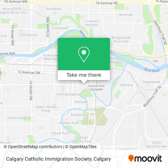 Calgary Catholic Immigration Society plan