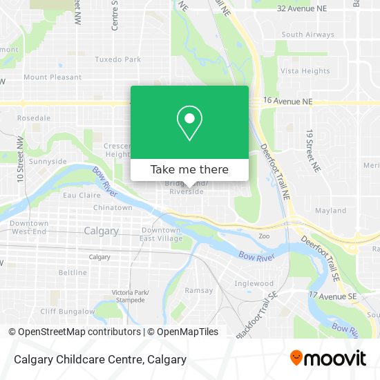 Calgary Childcare Centre map