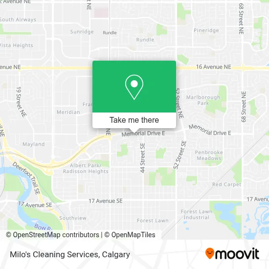 Milo's Cleaning Services map