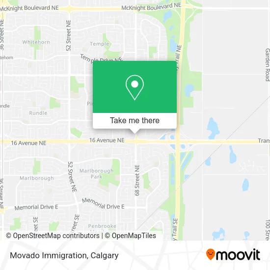 Movado Immigration map