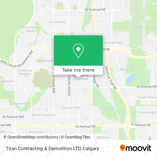 Titan Contracting & Demolition LTD map