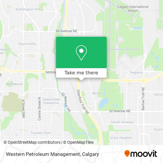 Western Petroleum Management map