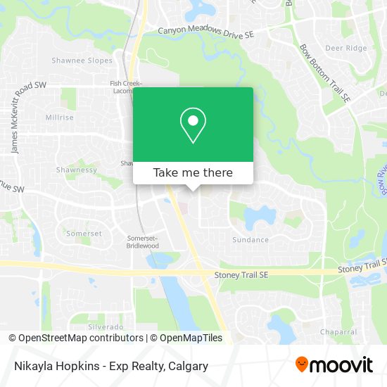 Nikayla Hopkins - Exp Realty map