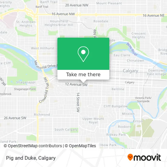 Pig and Duke map