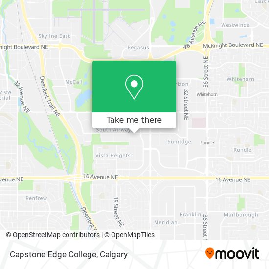 Capstone Edge College map