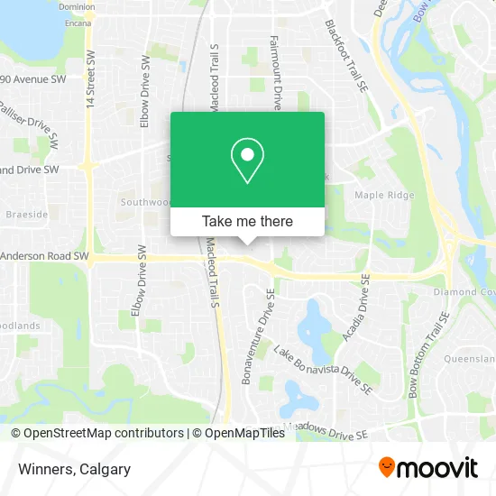 Winners map