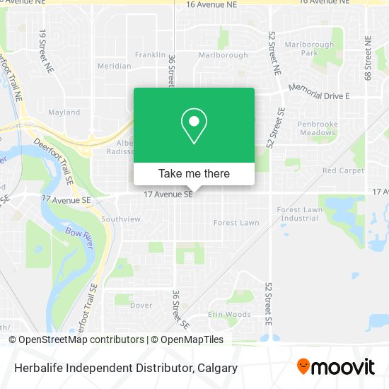 Herbalife Independent Distributor map