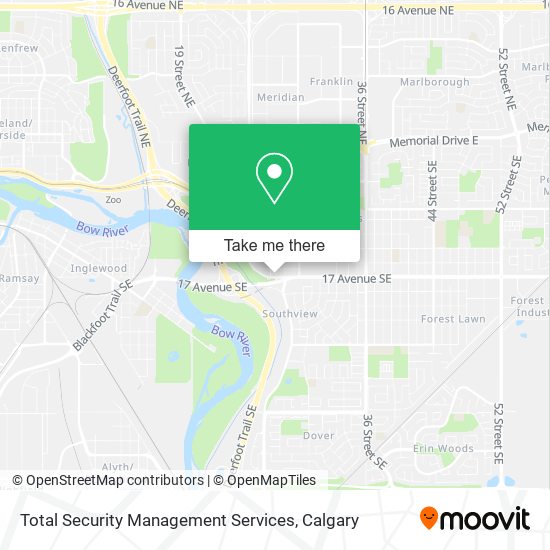 Total Security Management Services map