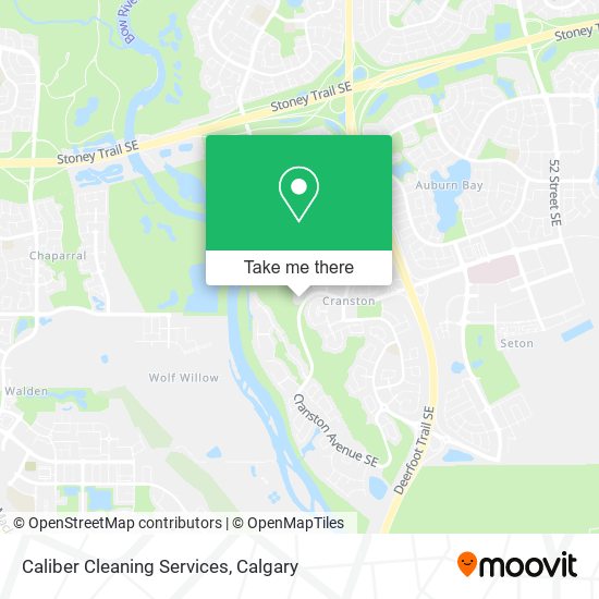 Caliber Cleaning Services map