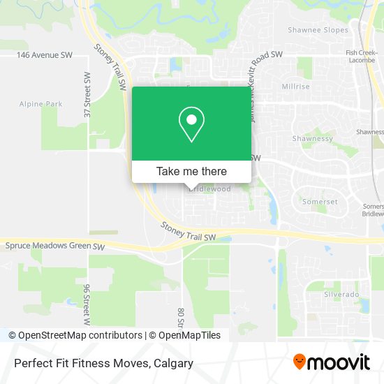 Perfect Fit Fitness Moves map