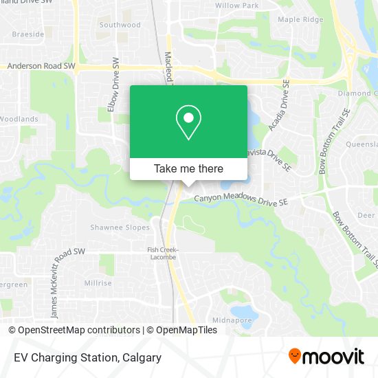 EV Charging Station map