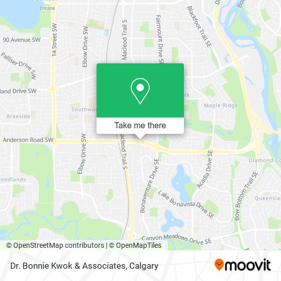 Dr. Bonnie Kwok & Associates map