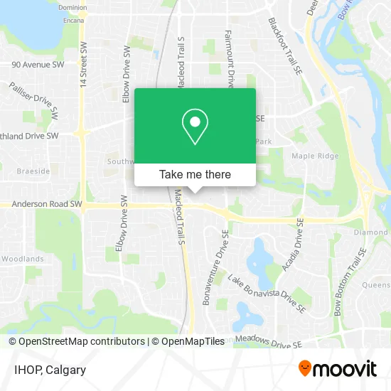 IHOP map
