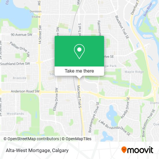 Alta-West Mortgage map