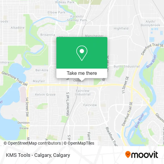 KMS Tools - Calgary map