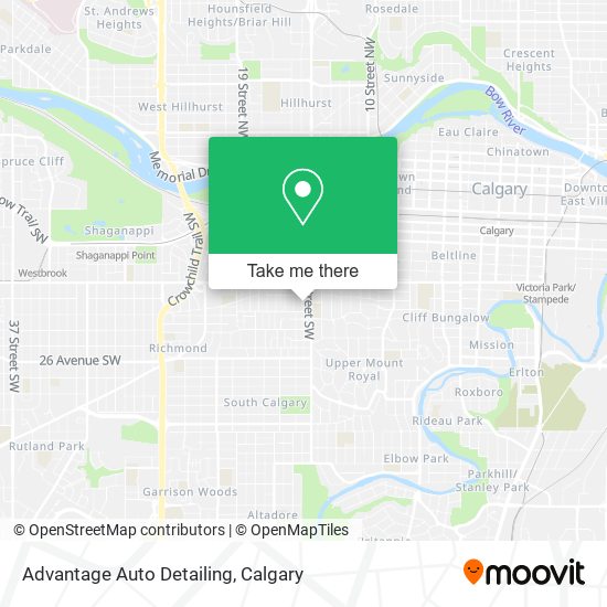 Advantage Auto Detailing map