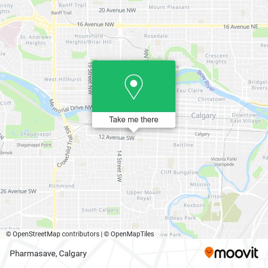 Pharmasave map