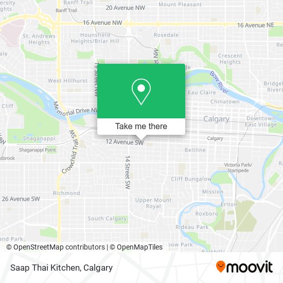 Saap Thai Kitchen map