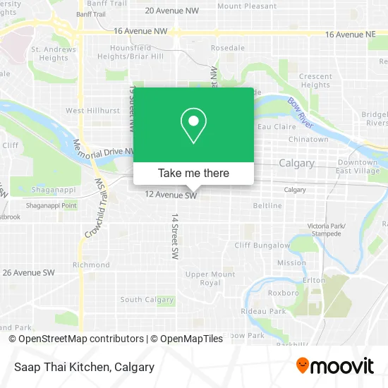 Saap Thai Kitchen map