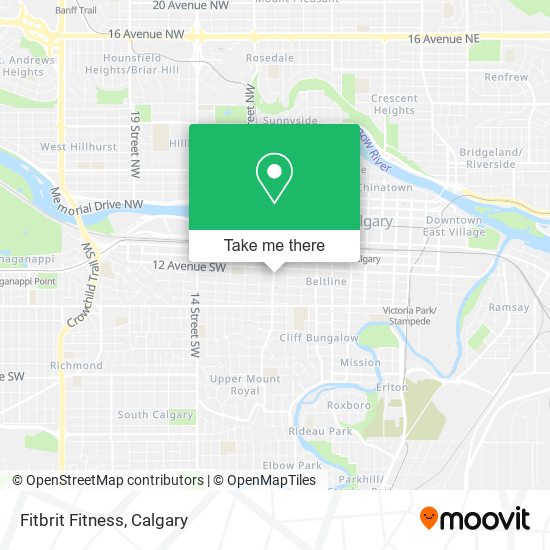 Fitbrit Fitness map