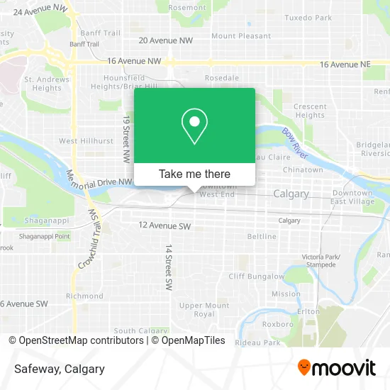 Safeway map
