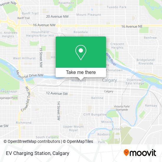 EV Charging Station map