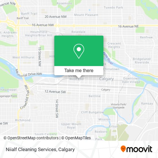 Niialf Cleaning Services map