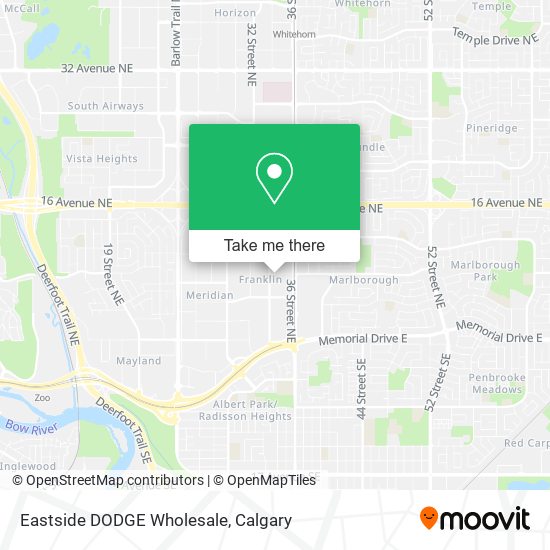 Eastside DODGE Wholesale map